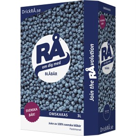 RÅ Blåbær Bag-in-Box 3 liter