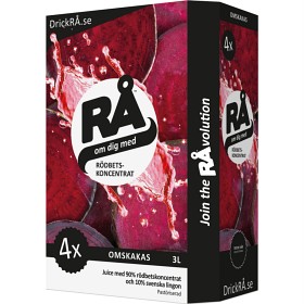 RÅ Rødbetkonsentrat Bag-in-Box 3 liter