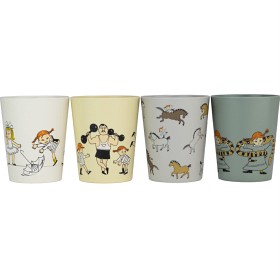 Rätt Start Pippi Cirkus Samlekoppene 4-pack