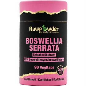 Rawpowder Boswellia Extrakt 500mg 90 kapsler