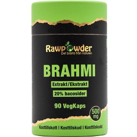 Rawpowder Brahmi Extrakt 500mg 90 kapsler