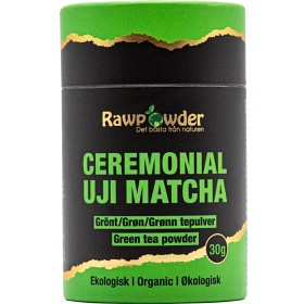 Rawpowder Ceremonial UJI Matcha-pulver 30 g