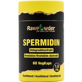 Rawpowder Spermidin 1,6 mg 60 kapsler