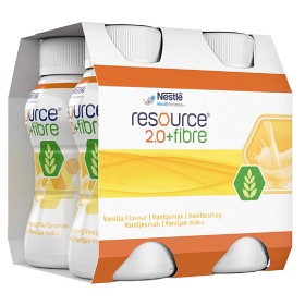 Resource 2.0 + fibre Vanilje 4x200 ml