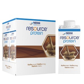 Resource Protein, kaffe, drikkeferdig kosttilskudd 4 x 200 ml