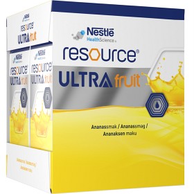 Resource Ultra Fruit Ananassmak 4x200 ml