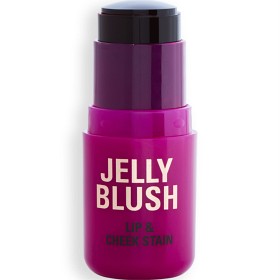Revolution Jelly Blush Stick Lip and Cheek Stain Cherry Red 5,5 g