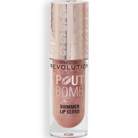 Revolution Pout Bomb Shimmer Gloss, Glimmer Nude 4,5 ml