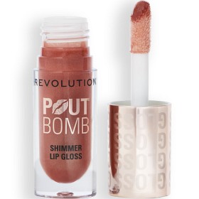 Revolution Pout Bomb Shimmer Gloss Nude Glow 4,5 ml