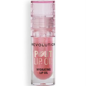 Revolution Pout Lip Oil, Glam Pink Shimmer 4,6 ml