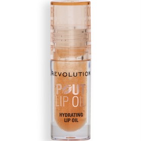 Revolution Pout Lip Oil, Honey Shimmer 4,6 ml