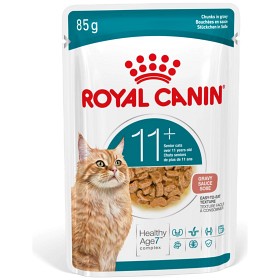 Royal Canin Ageing 11+ Biter i Saus Våtfôr for katt 12x85 g
