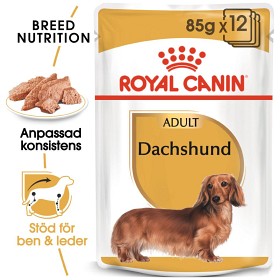 Royal Canin Dachshund Adult Loaf Våtfôr for hund 12x85 g