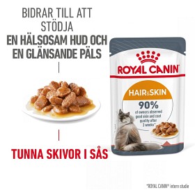 Royal Canin Hair & Skin Care Gravy Adult Våtfôr for katt 12x85 g