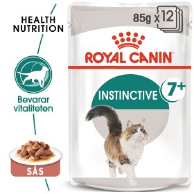 Royal Canin Instinctive 7+ Gravy Våtfôr for katt 12x85 g