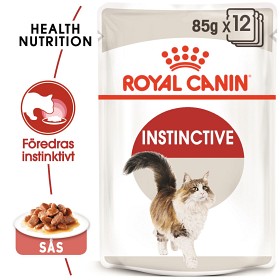Royal Canin Instinctive Gravy Adult Våtfôr for katt 12x85 g