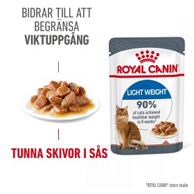 Royal Canin Light Weight Care Gravy Adult Våtfôr for katt 12x85 g