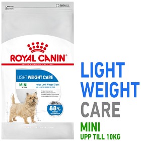 Royal Canin Light Weight Care Mini Adult Tørrfôr for hund 8 kg