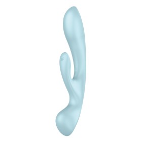 Satisfyer Triple Oh Light blue rabbitvibrator