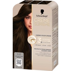 Schwarzkopf Creme Supreme 4-0 Natural Dark Brown