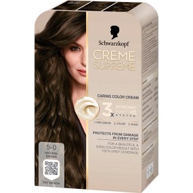 Schwarzkopf Creme Supreme 5-0 Natural Brown