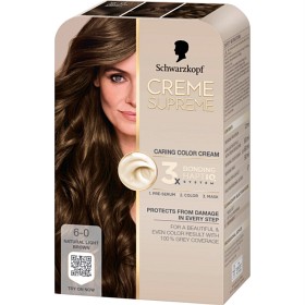 Schwarzkopf Creme Supreme 6-0 Natural Light Brown