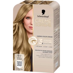 Schwarzkopf Creme Supreme 8-0 Natural Blonde