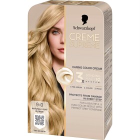 Schwarzkopf Creme Supreme 9-0 Natural Light Blonde