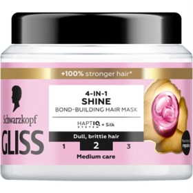 Schwarzkopf Gliss 4-In-1 Shine Bond-Building Hair Mask 400 ml