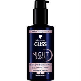 Schwarzkopf Gliss Night Elixir Overnight Reconstruction 100 ml