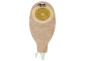 SenSura 1-dels tømmbar klebepose (høyflødespose) beige, hull 10-76 mm 30 st