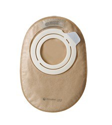 SenSura Flex lukket pose, Midi beige, klebering 50 mm, med dobbelt filter 30 st