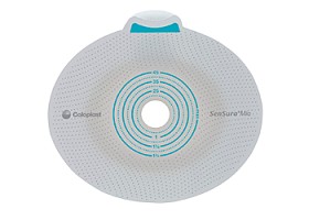 SenSura Mio Click 2-dels basisplate, ring 50 mm, hull 10-45 mm 5 st