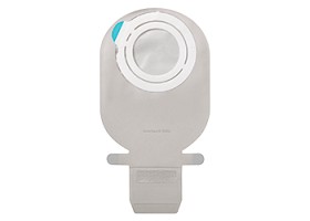 SenSura Mio Flex 2-delspose tømmbar Maxi, nøytralt grå, insp.luke, krage 35 mm 30 st