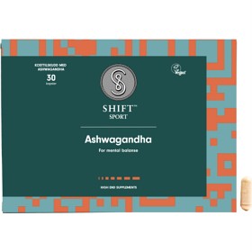 SHIFT Sport Ashwaganda 30 kapsler