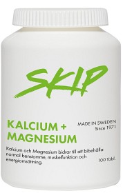 Skip Kalsium Magnesium 100 tabletter-image