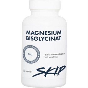 Skip Magnesiumbisglysinat 100 kapsler-image