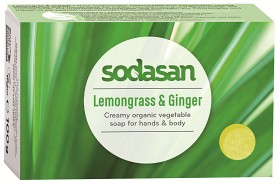 Sodasan såpe Lemongrass & Ginger 100 g