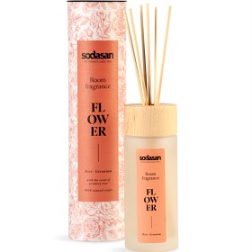 Sodasan Room Fragrance FLOWER Rose-Geranium 200 ml