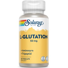 Solaray L-Glutation 60 kapsler