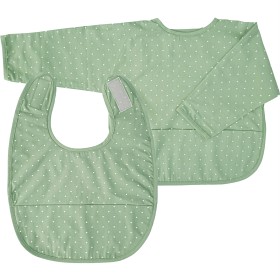Summerville Smekke + Smekke med erme Cameo Green Dotty