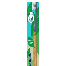 TePe Choice Regular Soft tannbørste med 3 borsthoder