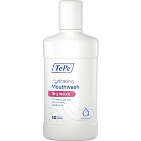 TePe Hydrating Mouth Wash Unflavoured 500 ml