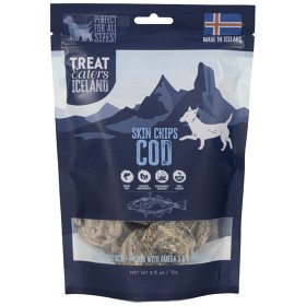 Treateaters Iceland Cod Skin Chips Large Bites 70 g