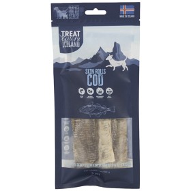 Treateaters Iceland Cod Skin Rolls 3-pack