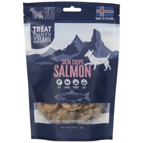 Treateaters Iceland Salmon Skin Chips Large Bites 70 g