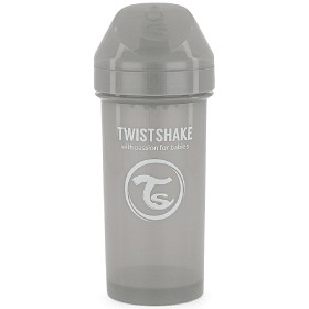 Twistshake Kid Cup 12+m Pastel Grey 360 ml