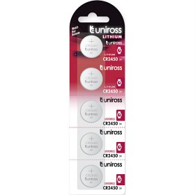 Uniross Lithium CR2450 3V 5 st-image