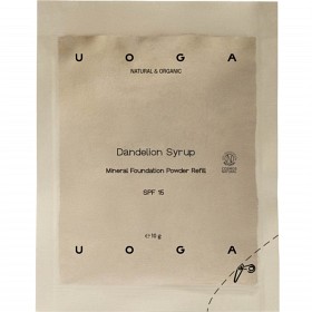 Uoga Uoga Mineral Foundation Powder Refill, Dandelion Syrup 10 g