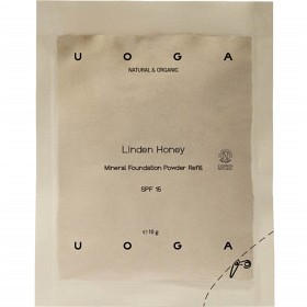 Uoga Uoga Mineral Foundation Powder Refill, Linden Honey 10 g
